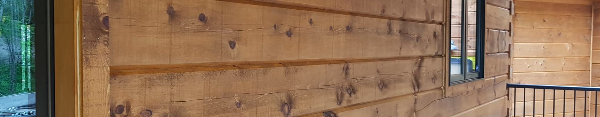 Wood Grain Banner